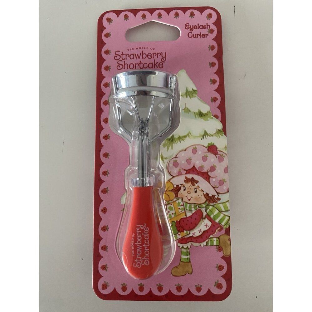 Taste Beauty Strawberry Shortcake Red Eyelash Curler NEW‎